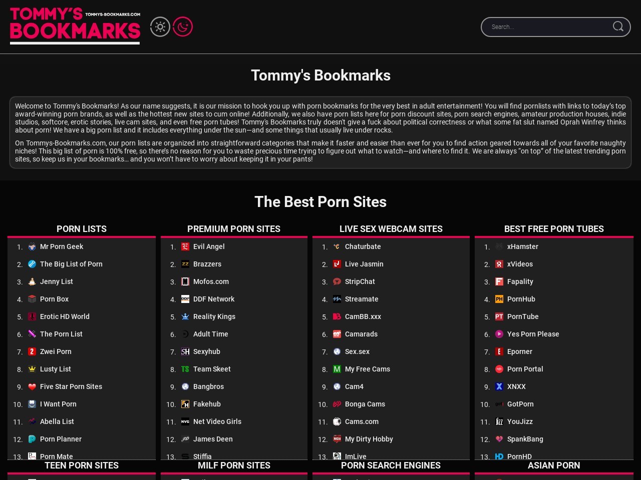 Nhấn vào đây để truy cập Tommys-Bookmarks. 