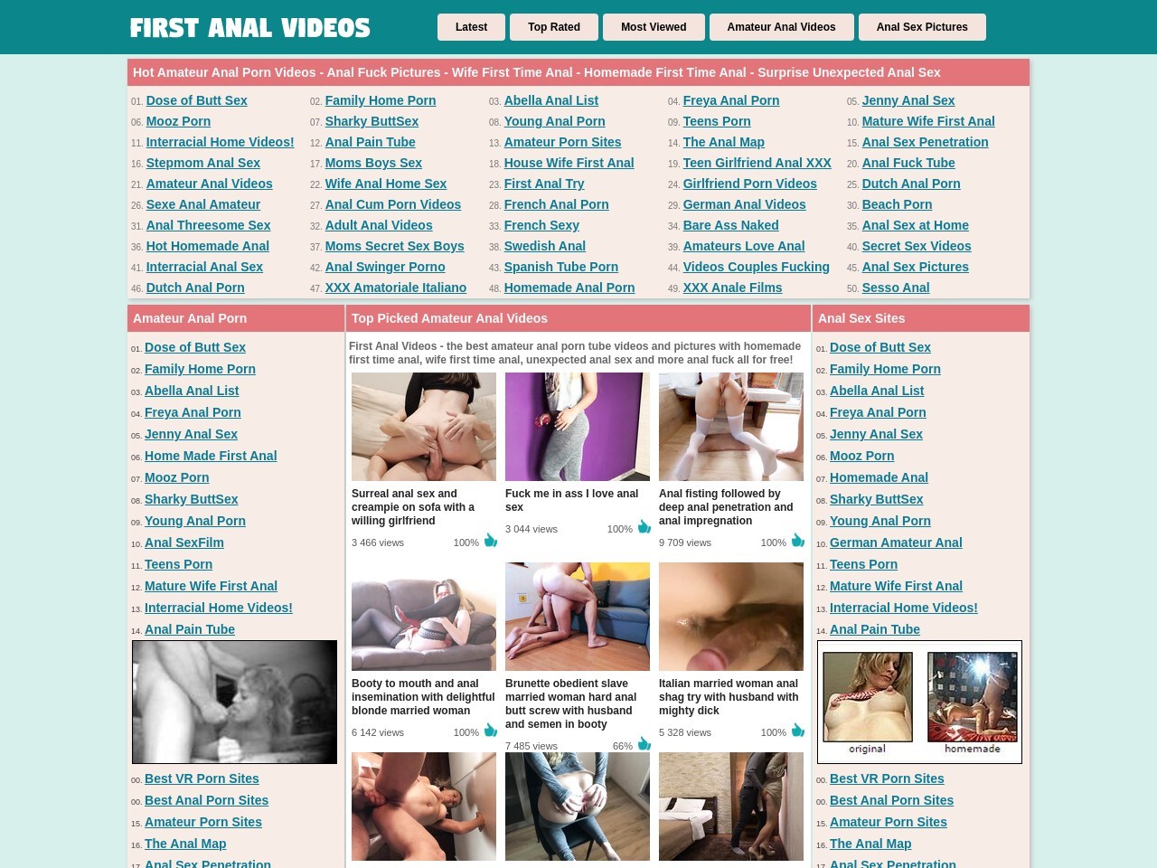 Anal Tube Site